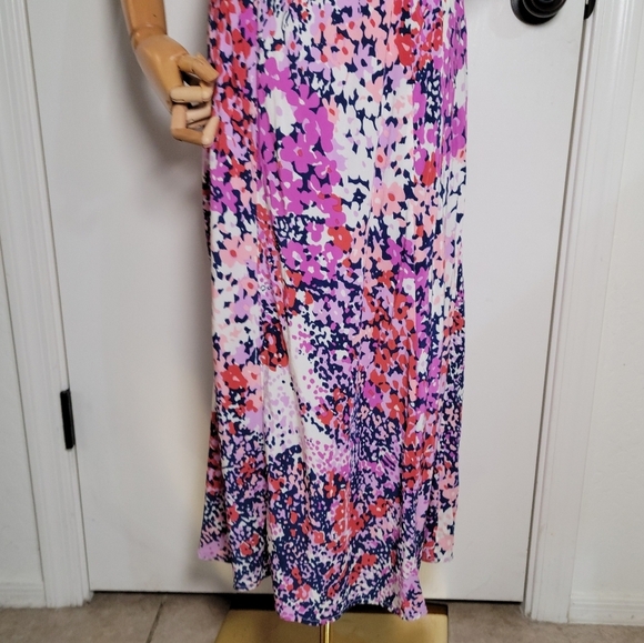 Rails Constance Purple Gardenia Resort Vacation Spring Floral Dress Size Medium - Picture 11 of 15